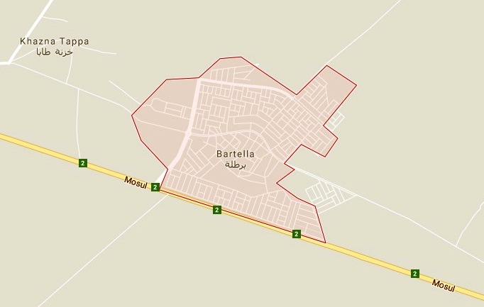 Assault on a girl in the town of Bartella by a PMU soldier