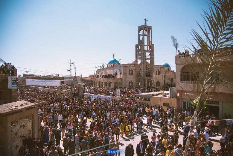 صور الالاف من ابناء شعبنا يشاركون بمسيرة عيد السعانين (ܐܘܫܥܢܐ) في بغديدا والقوش وعنكاوا