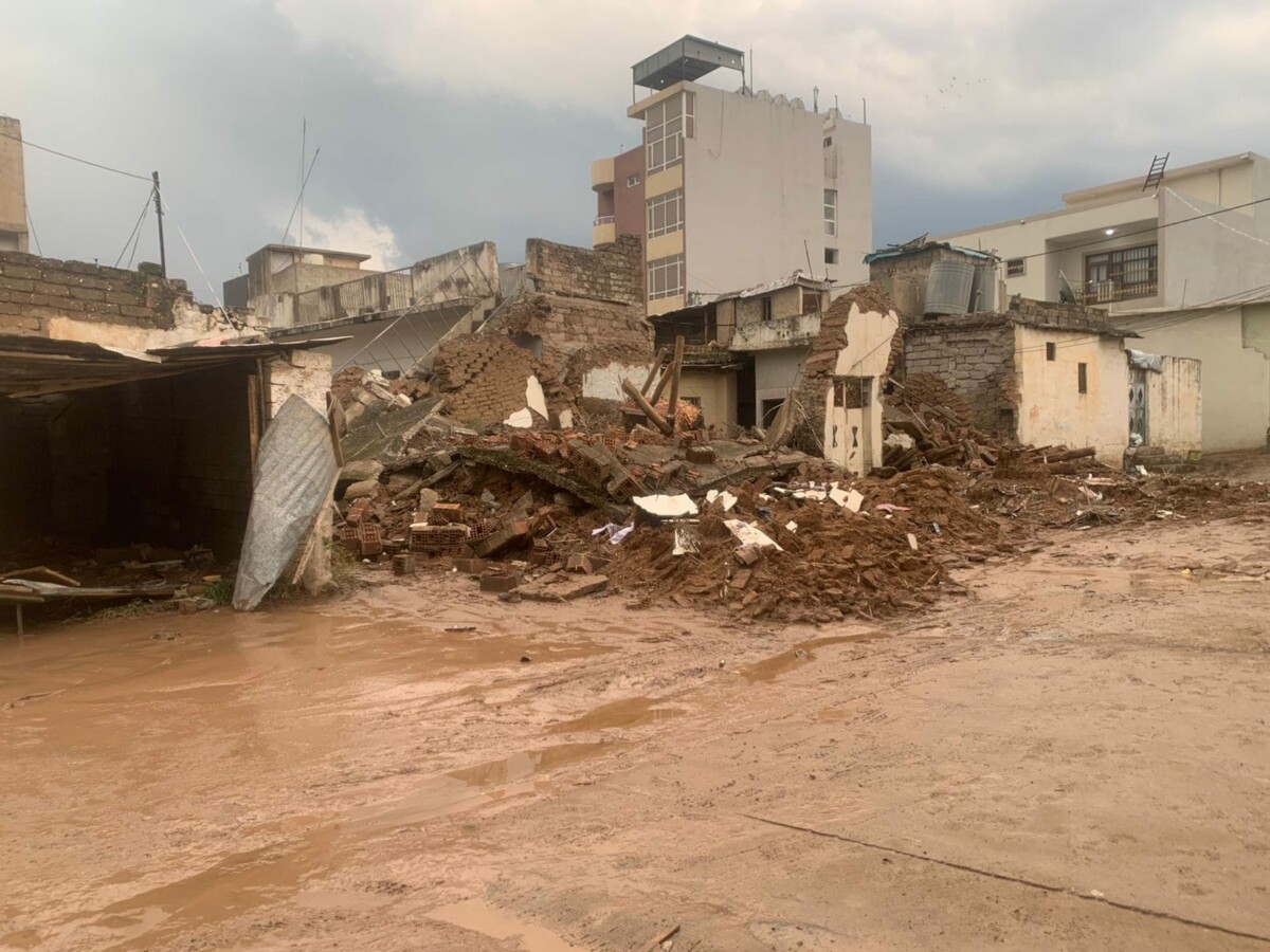الفيضانات والسيول تجتاح مدينة زاخو