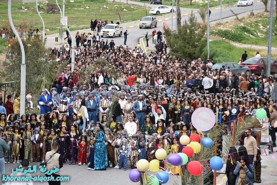 عبر مراسم مهيبة.. مسيحيو العراق يحتفلون بعيد السعانين